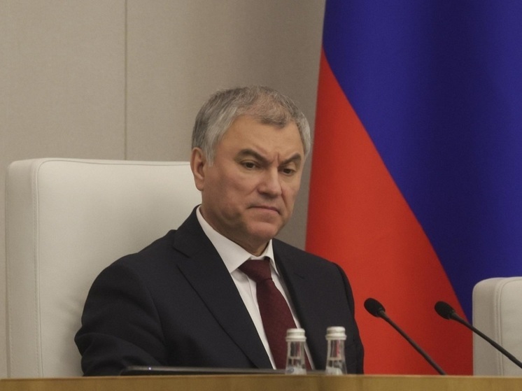 Володин: развитие России заставило Запад перейти к политике сдерживания