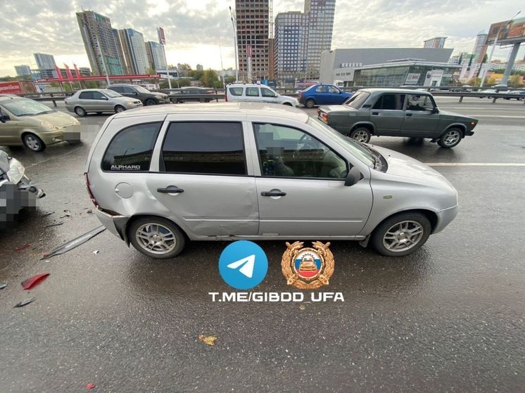 61-летняя женщина пострадала в ДТП в Уфе