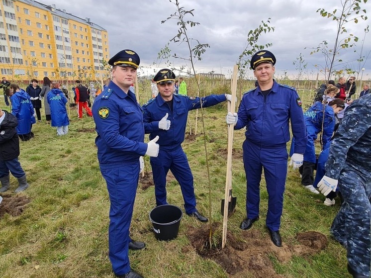 Прокуратура НАО приняла участие в акции «Сохраним лес»
