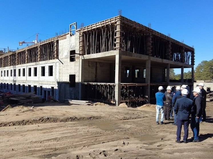 Прокуратура проверит бетон в готовой на 25% детской больнице в Чите