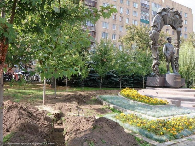 13 сентября в Рязани стартовали работы по благоустройству сквера Маргелова