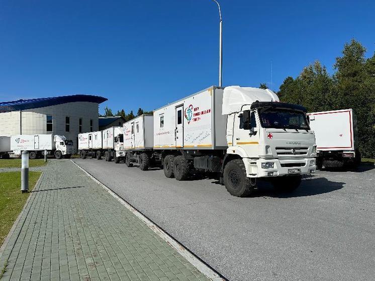Поликлиника на колесах работает в отдаленных населенных пунктах Югры