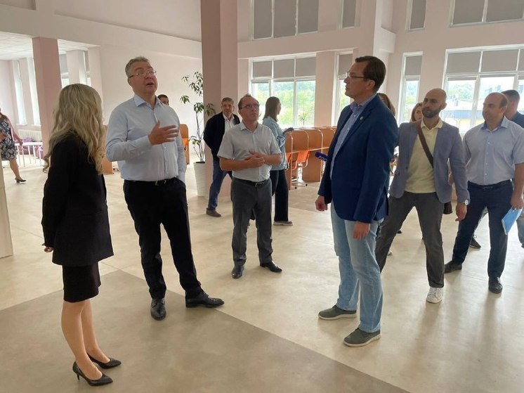Губернатор посетил строительные объекты в Кисловодске