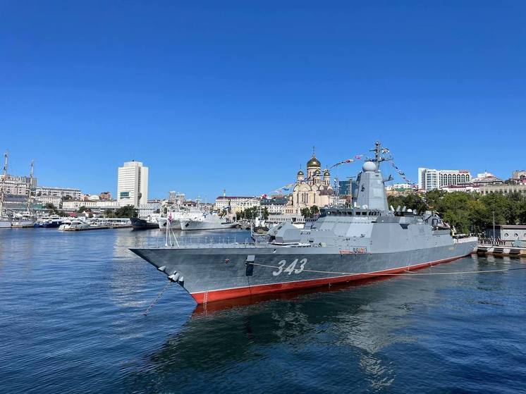 Тихоокеанский флот принял новый корвет «Резкий»