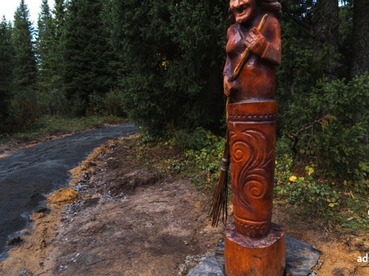 В Сахалинском лесу Нарьян-Мара поселилась Баба-яга и зайцы