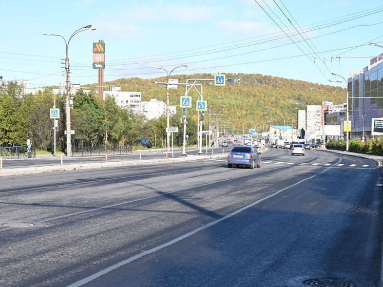 В Мурманске в рамках регионального плана отремонтировали восемь участков дорог