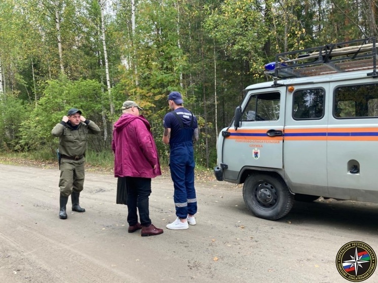 Грибники заблудились в лесу под Петрозаводском из-за непогоды