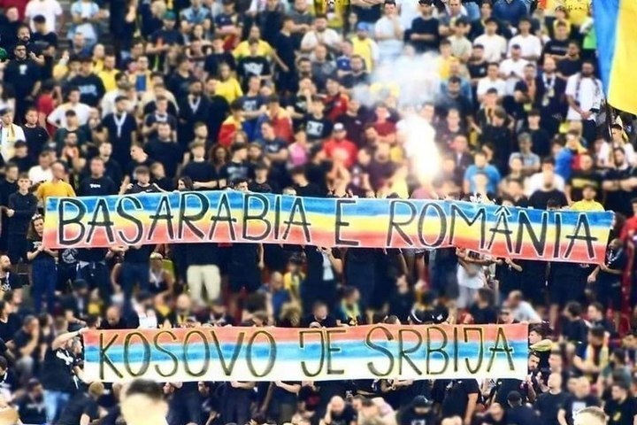 В УЕФА открыли дело после инцидентов на матче Румыния — Косово