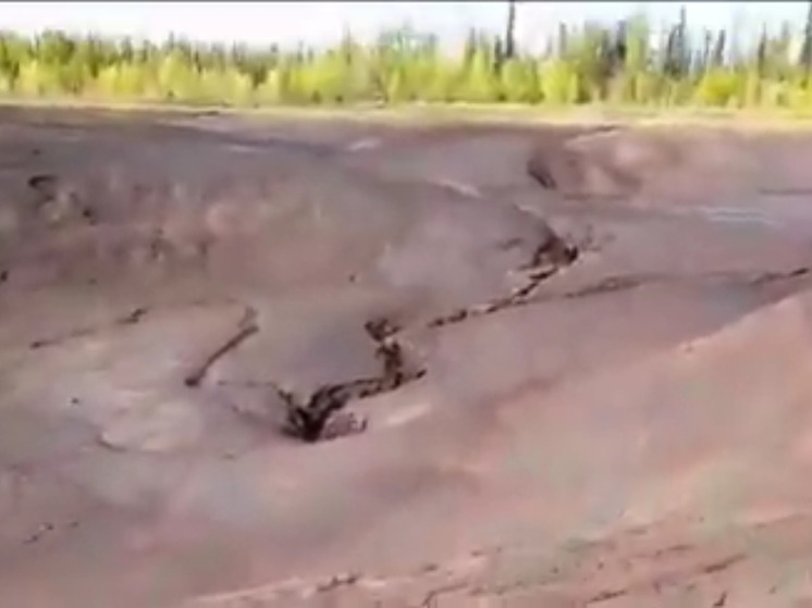 Озеро в Алданском районе Якутии исчезло в очередной раз