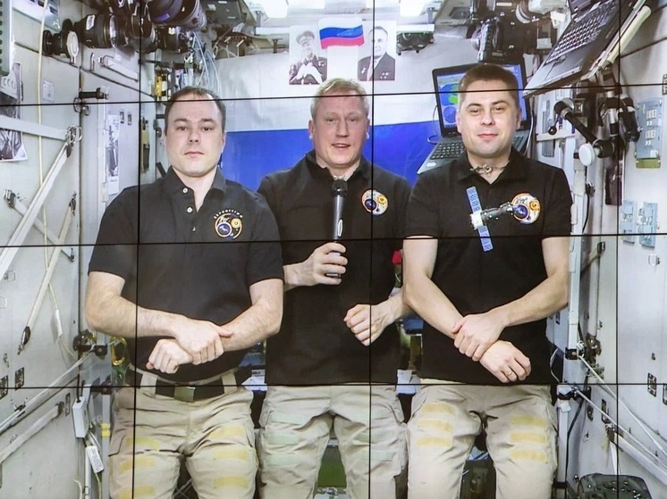 Космонавты с МКС поздравили «Всероссийское общество инвалидов» на Сахалине с 35-летием