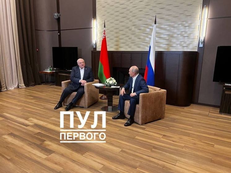 В Сочи стартовали переговоры Владимира Путина и Александра Лукашенко