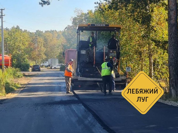 В Ивановском районе ремонтируют дорогу местного значения «Лебяжий Луг – Андреево»