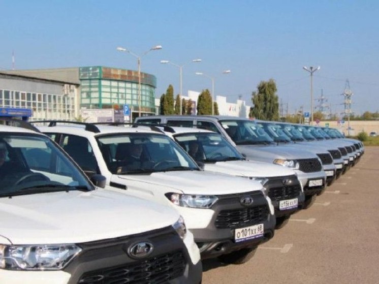 Тамбовские полицейские получили 12 новых авто
