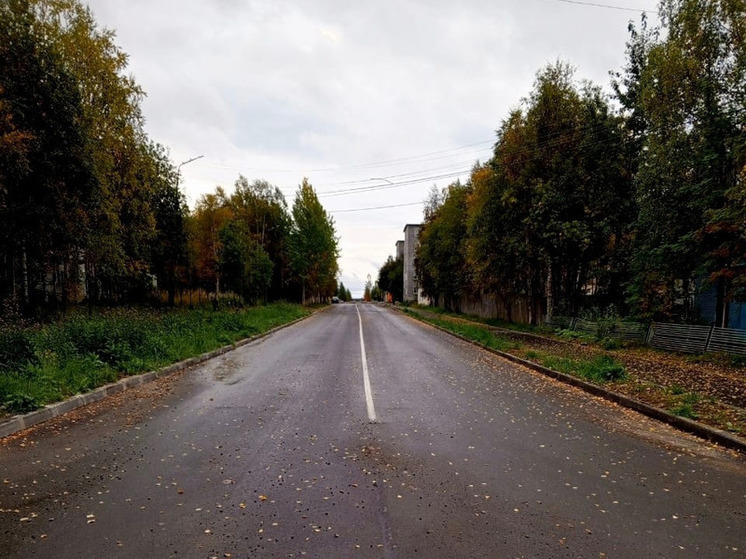 В Ковдоре обновили несколько участков автодорог