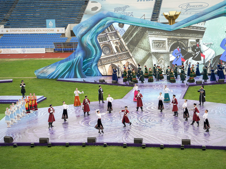 В Ставрополе зажгли огонь Фестиваля культуры и спорта народов Юга России