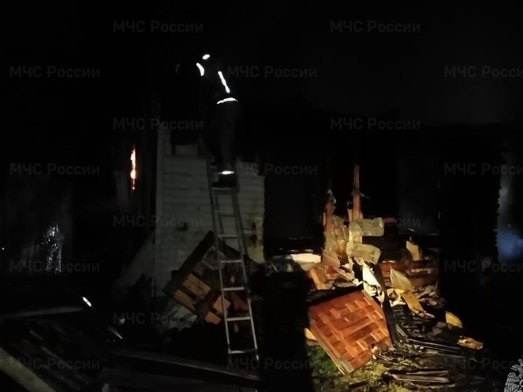 В ночь на воскресенье в Брянске и Дятьково загорелись жилые дома