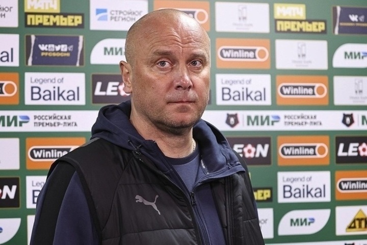Хохлов ушел с поста главного тренера «Сочи»