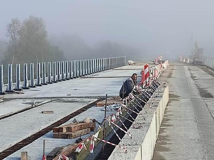 Ремонт моста через Проню в Пронске Рязанской области завершат 20 ноября