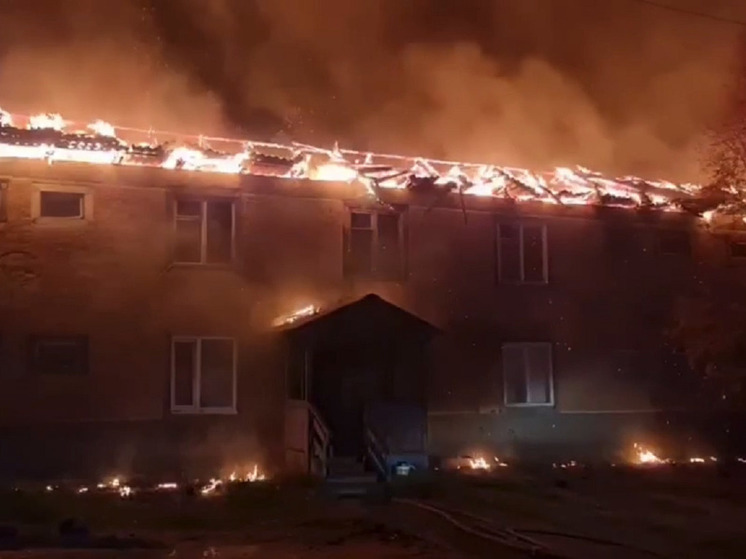 В Ноябрьске унесший жизни женщины и 2 детей пожар в доме тушили 111 человек