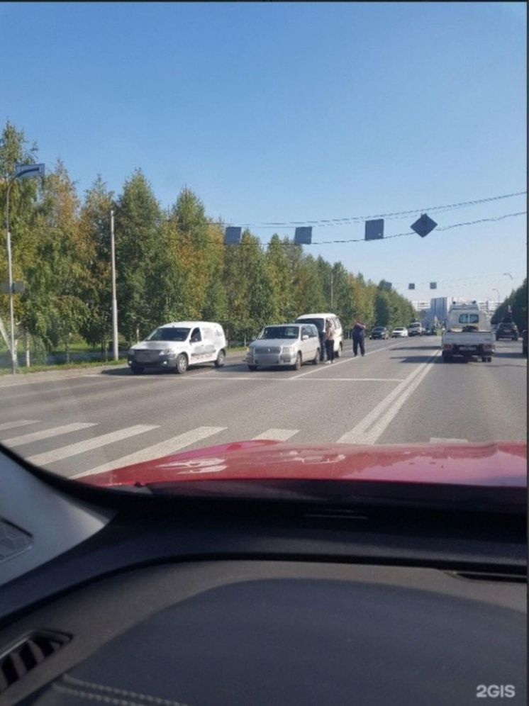 ДТП произошло на проспекте в городе Кемерово