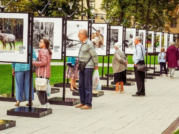 В воронежском парке «Орленок» открылась фотовыставка под открытым небом