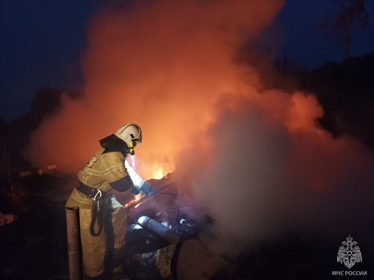 В нескольких районах Алтайского края сохраняется высокая пожароопасность