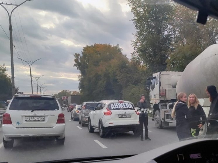 Жители Новосибирска обсуждают ДТП с авто легендарной Анжелы