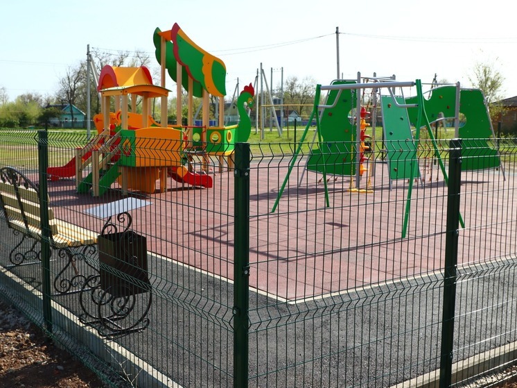Две новые детские площадки построят в Буденновске