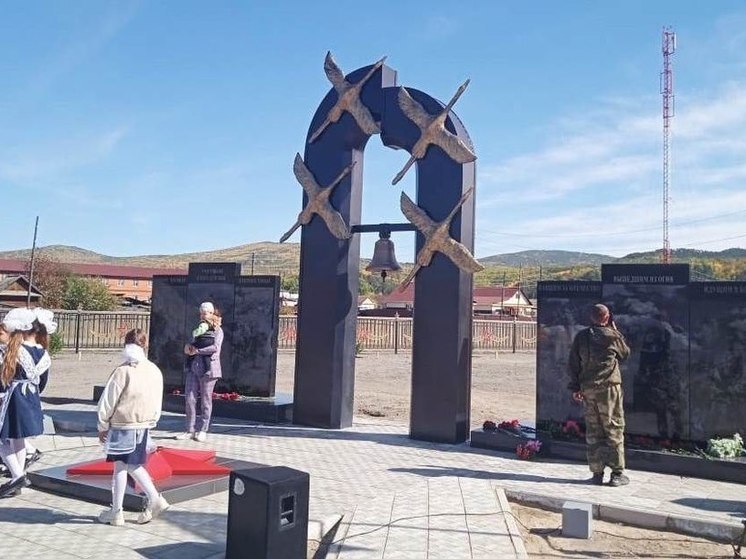 Мемориальный комплекс «Память поколений» открыли в посёлке Забайкалья