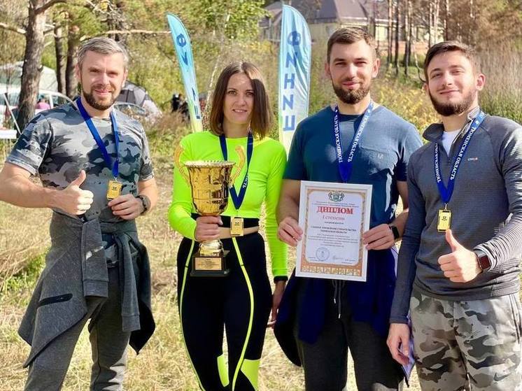 Команда Главного управления Тюменской области выиграла соревнования по спортивному туризму