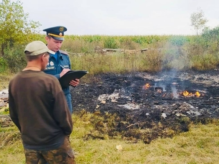 Продлён полный запрет на разведение открытого огня в Курске