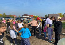 17 сентября в поселке Бельмесево открыли новую детскую площадку