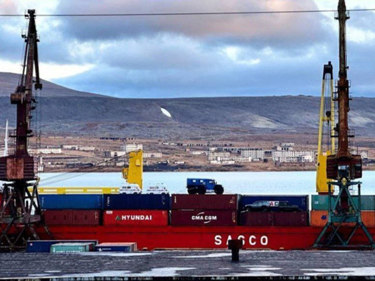 Материалы для строительства жилья начали завозить в село Нунлигран