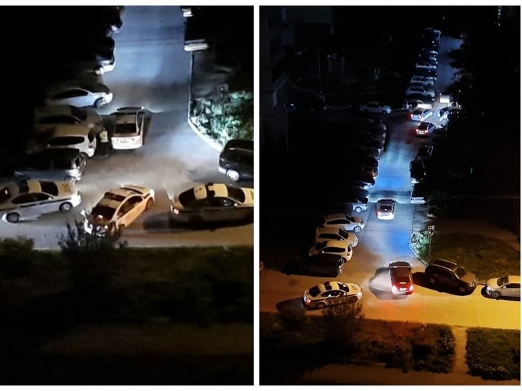 В Новосибирске ночью 19 сентября полицейские устроили погоню за белым седаном