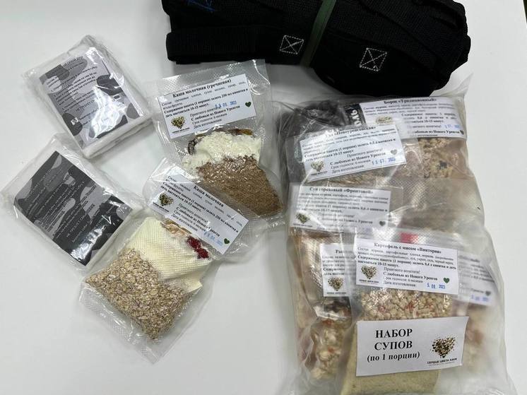 В Новом Уренгое волонтеры с начала года приготовили для бойцов СВО почти 100 тысяч упаковок сухих супов