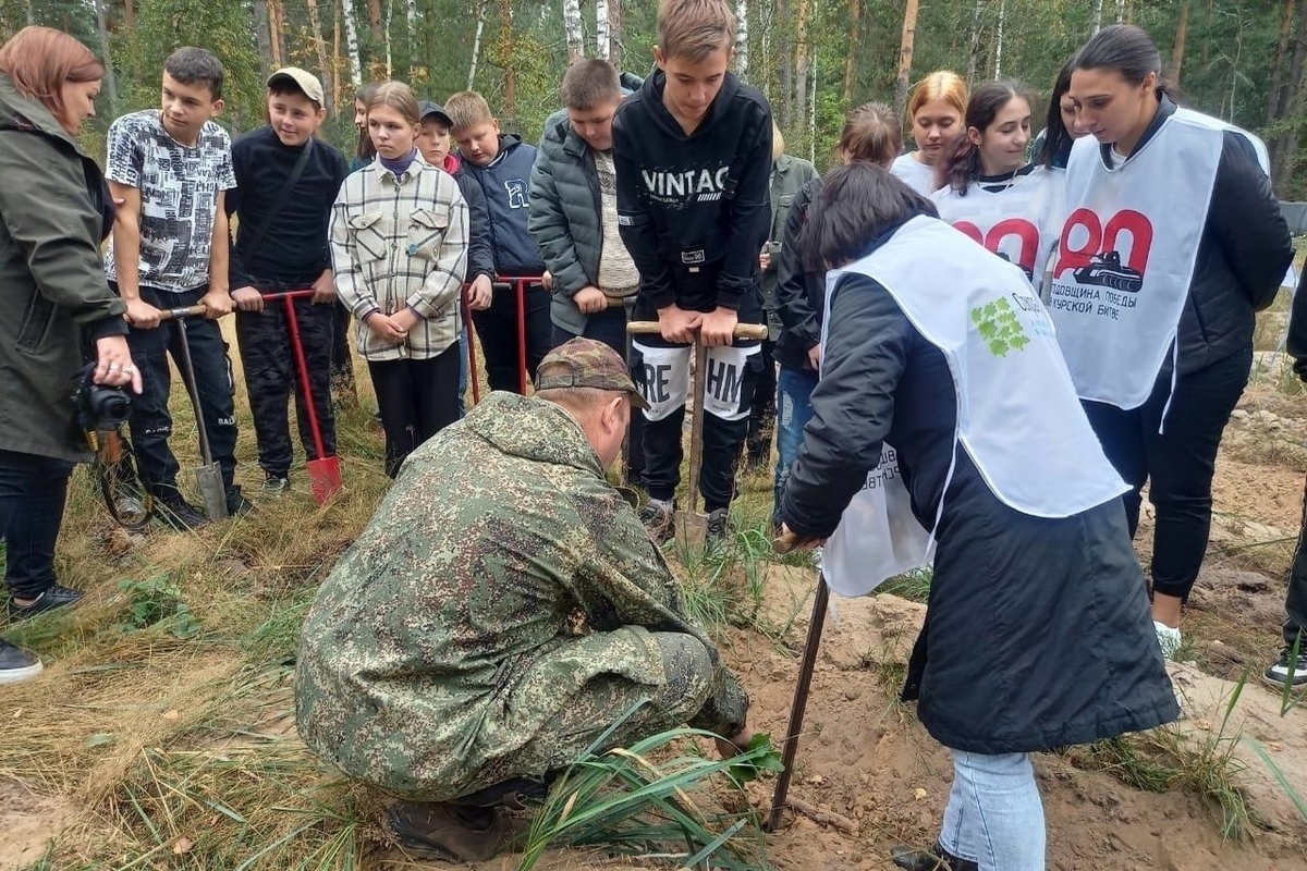 В Железногорском районе прошла акция «Сохраним лес»