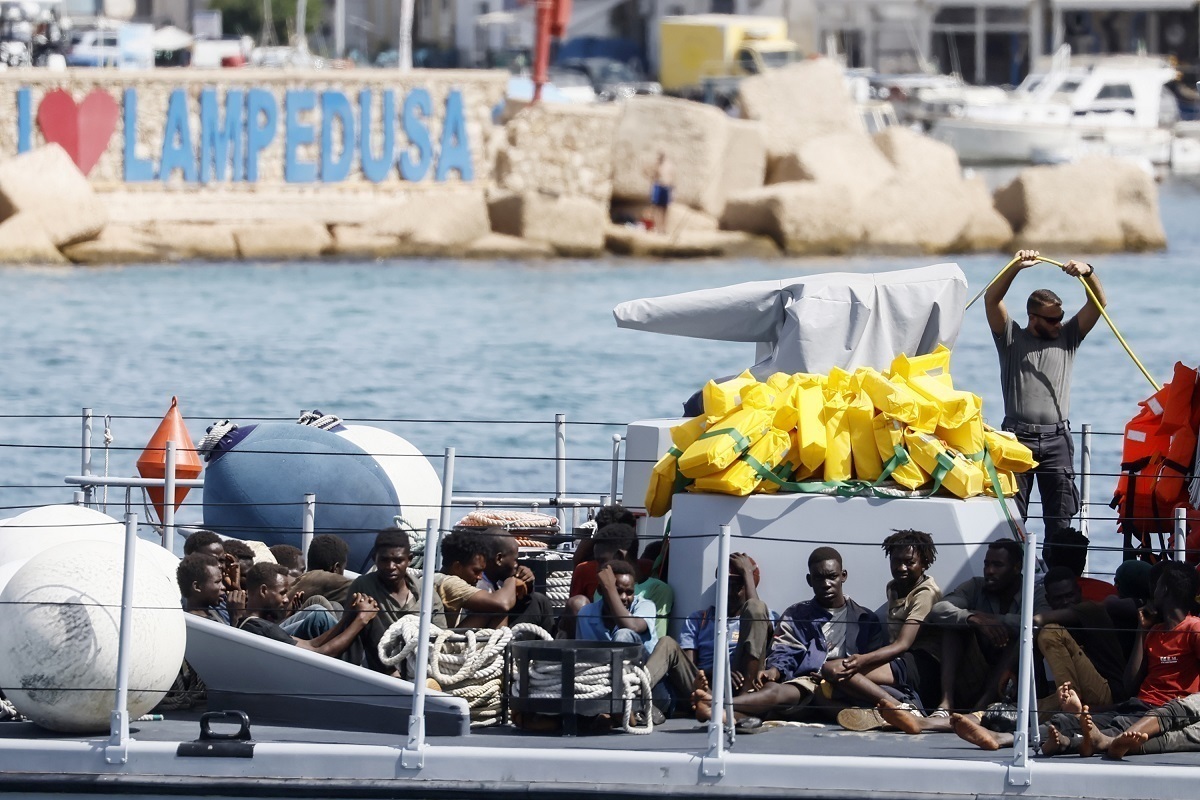Poland blamed Russia for the migration crisis in Lampedusa, Italy