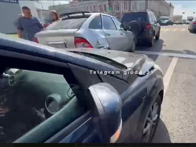 В Старом Осколе в массовом ДТП пострадали три человека