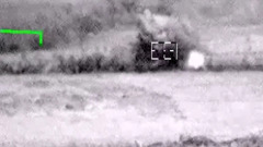 Экипаж вертолета Ка-52 поразил позицию ВСУ: видео боевого вылета