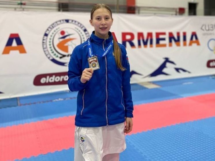 Каратистка из Башкирии стала призером международного турнира в Армении