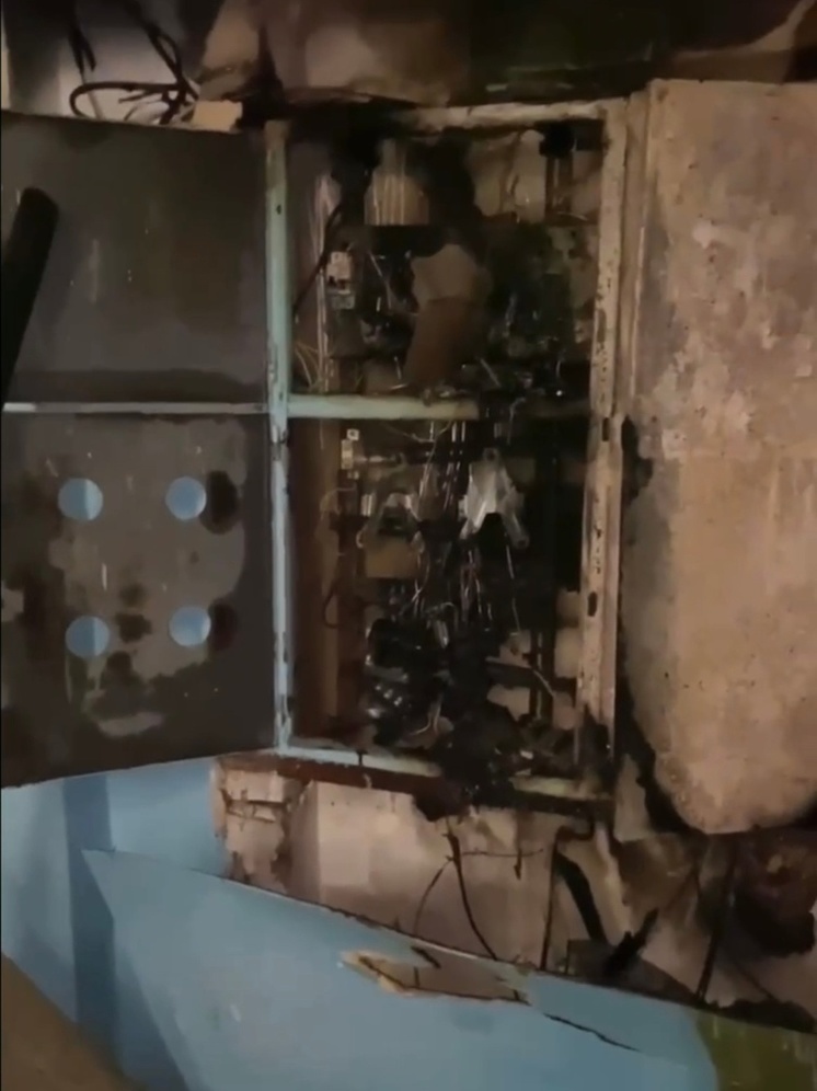 Жильцы многоквартирного дома в Тверской области показали последствия пожара