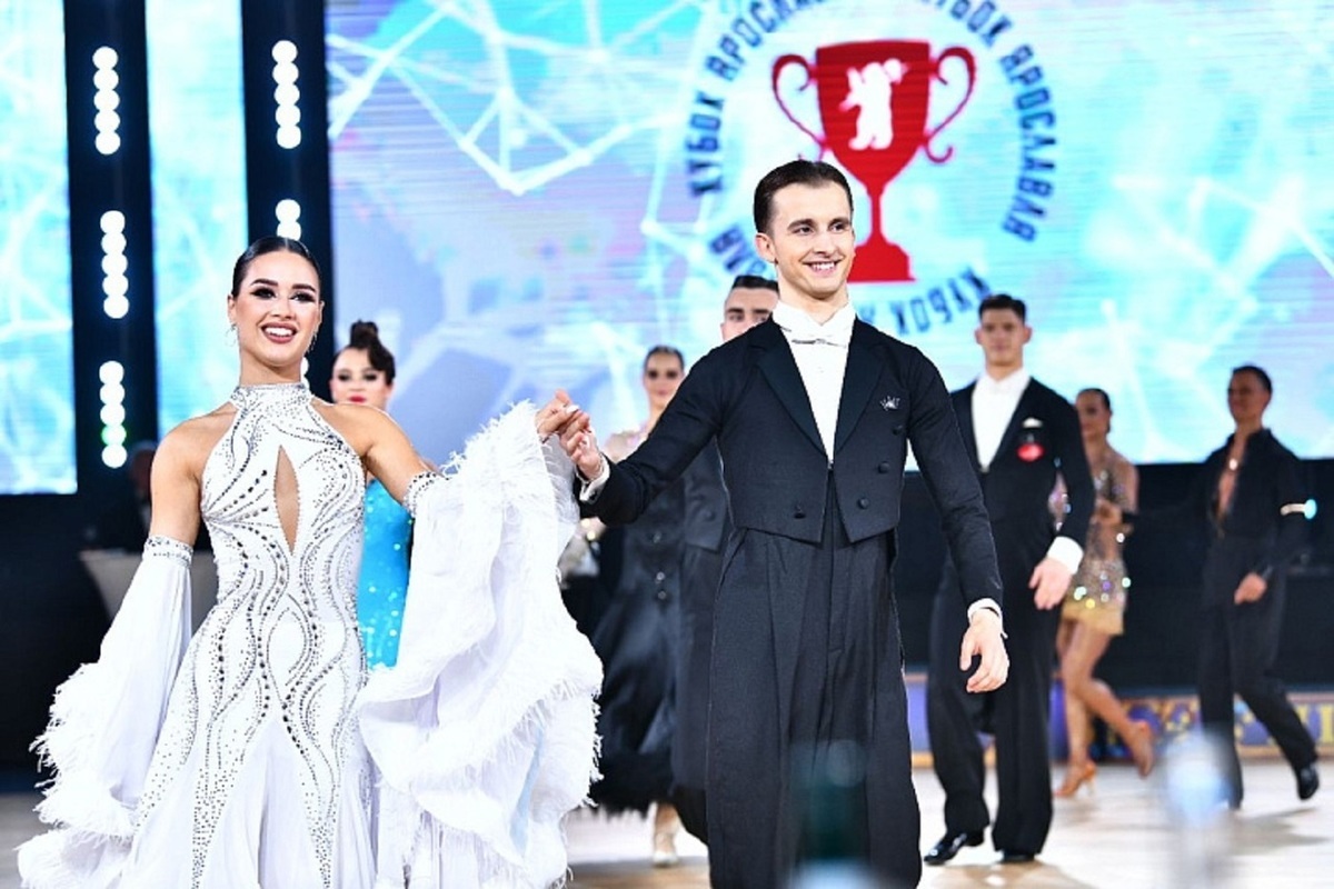 200 athletes from different regions of the country took part in the Yaroslavl Cup in ballroom dancing