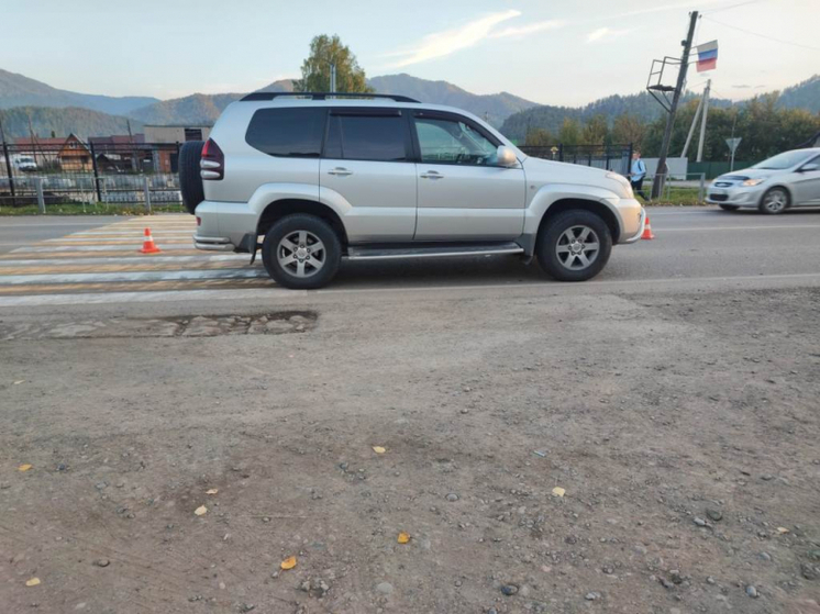 На Алтае турист из Новосибирской области сбил девочку на пешеходном переходе