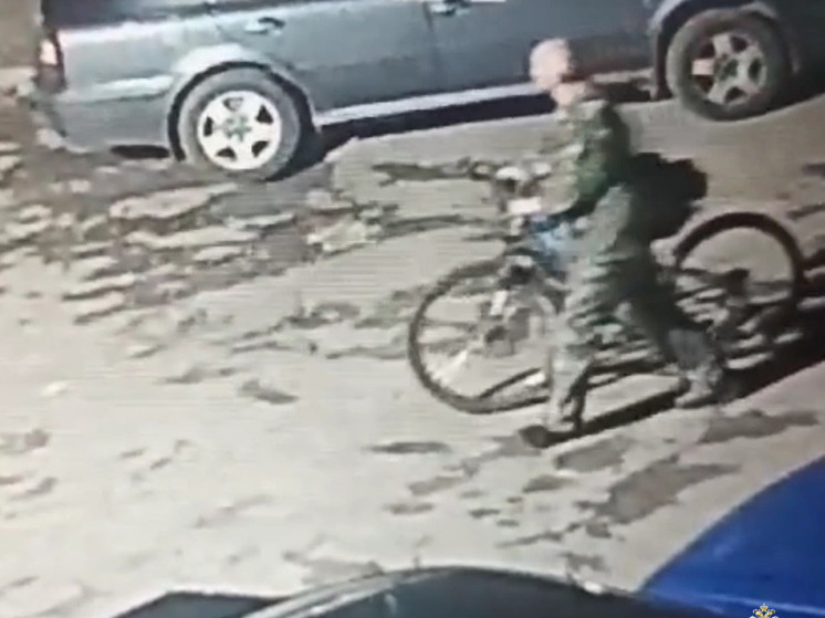 Житель Петрозаводска украл велосипед прямо под камерами