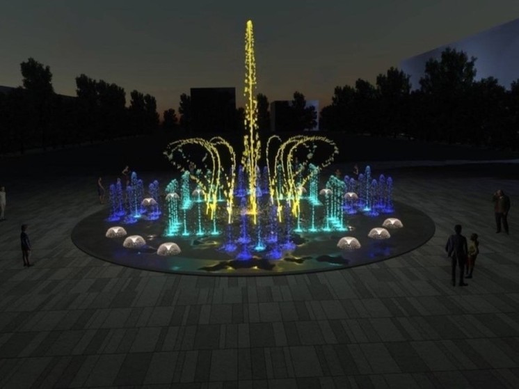 Пешеходный фонтан на Четырех углах в Пскове заработает в мае