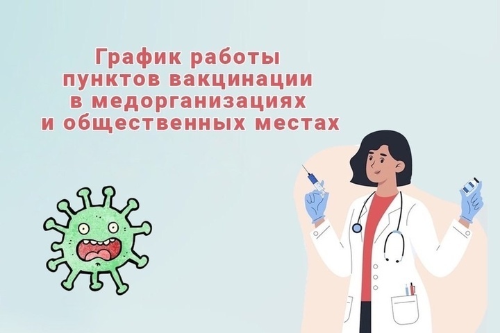 Владимирский Минздрав составил график вакцинации &#34;вне дома&#34;