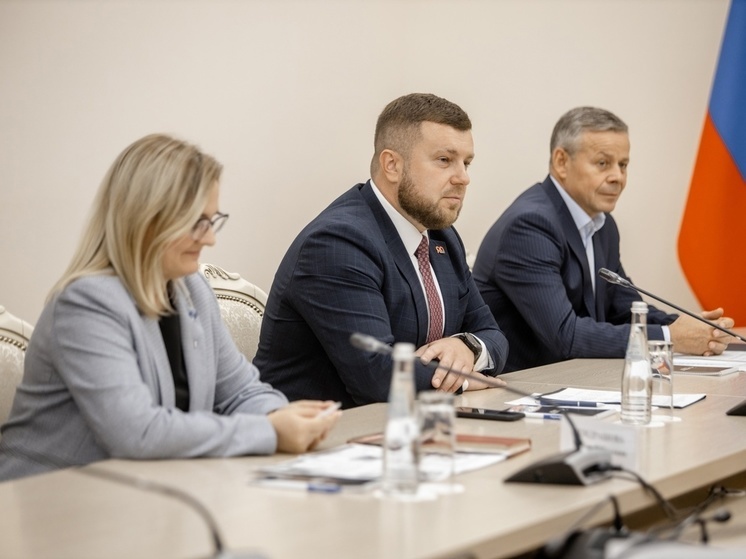 В Доме Советов прошло заседание с российским движением молодежи