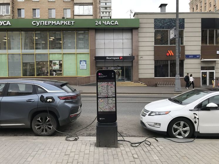 Через Яндекс Заправки можно зарядить электромобиль на станциях “Энергии Москвы”