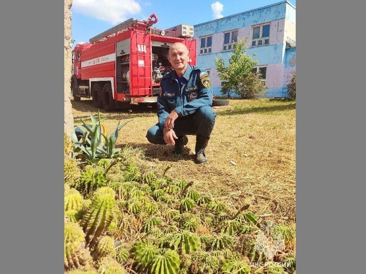 Более 20 тысяч кактусов вырастили служащие пожарной части под Воронежем