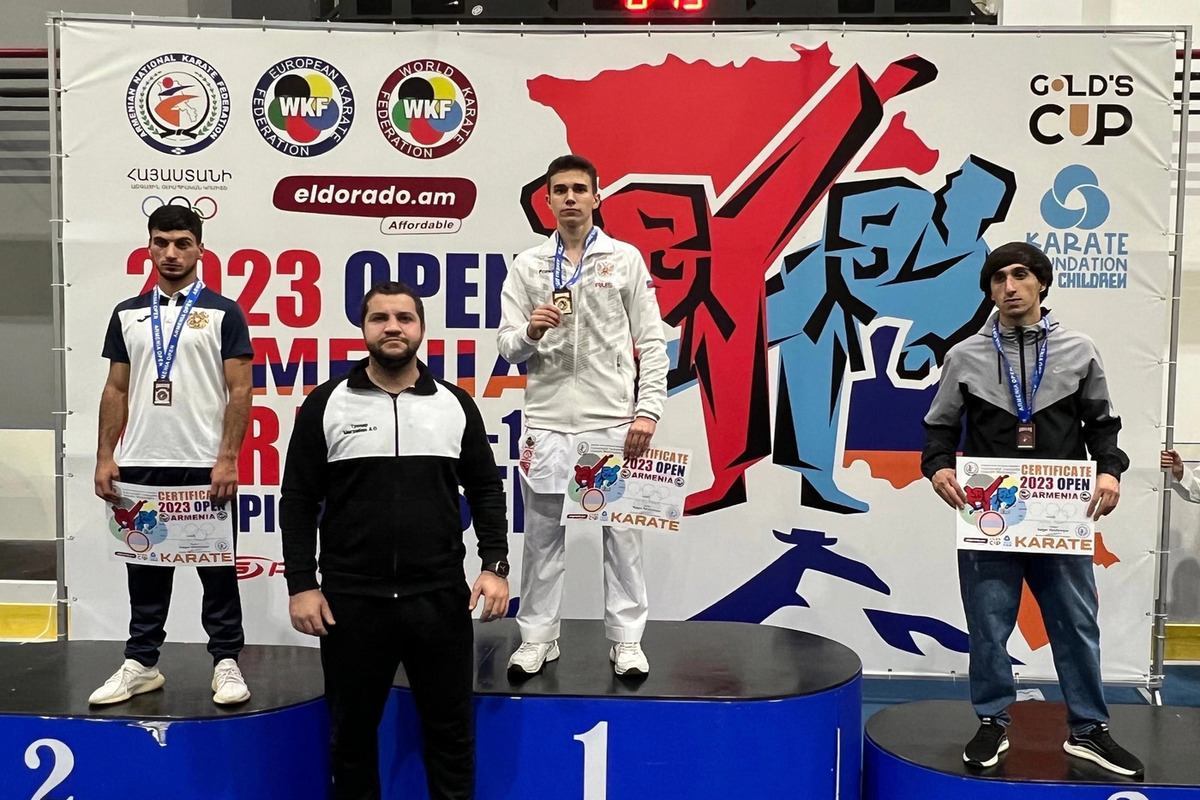 Orlovets won the international karate tournament in Yerevan